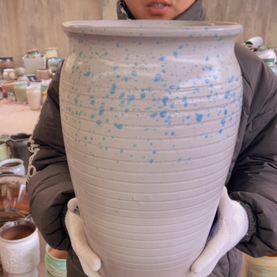 紫砂花盆高41口26————-