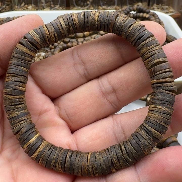 手串沉香金沙叶手串9克