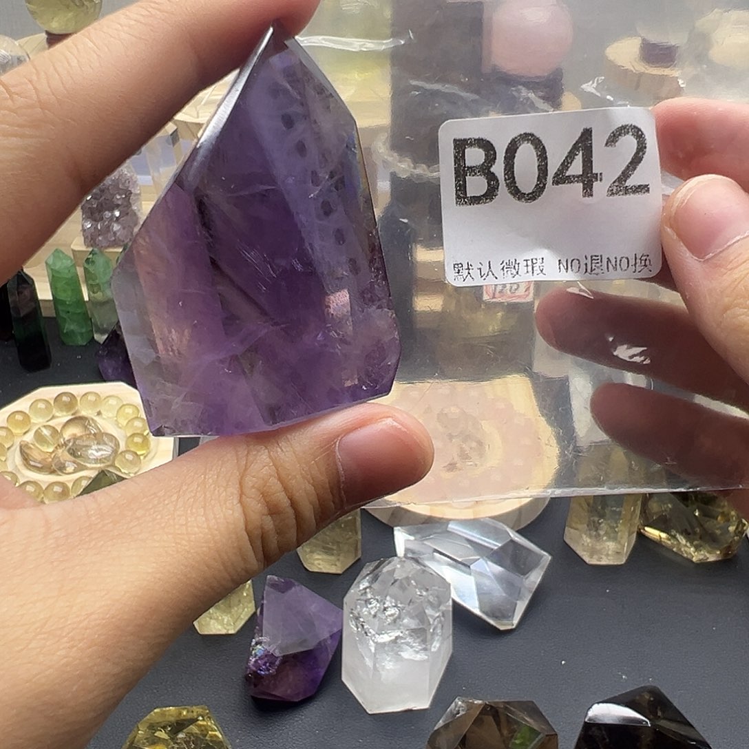 水晶天然水晶半成品未镶嵌默认微瑕