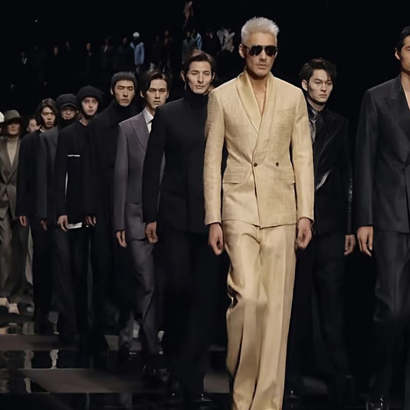 【2号】【全新未使用-销毁】秋冬男士新款时尚百搭刺绣圆领T恤bt1511