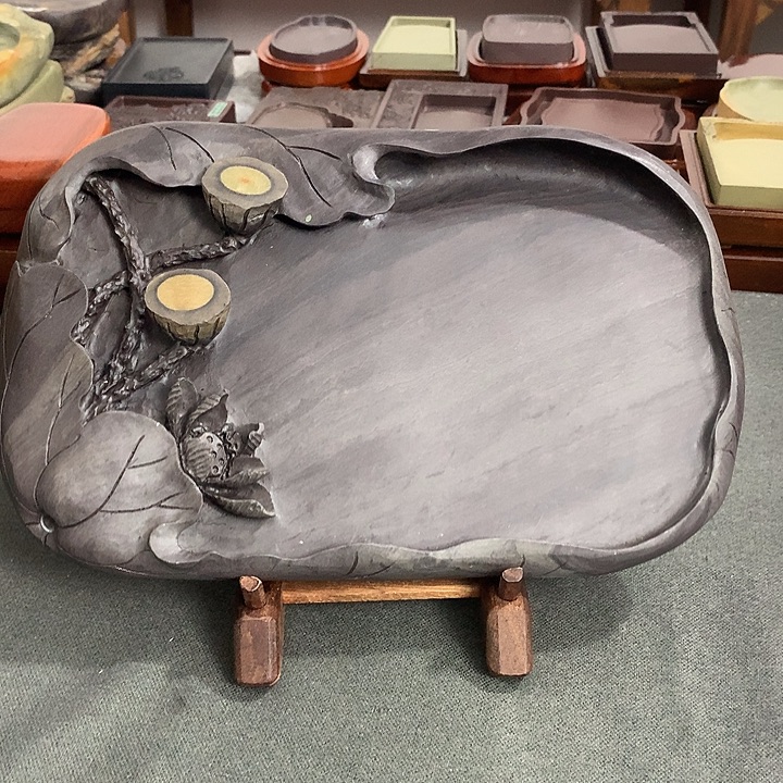 广东肇庆原石端砚