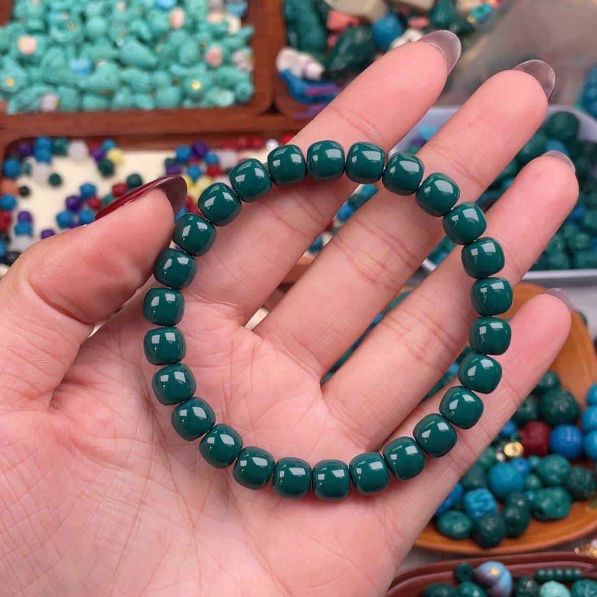 【闪购商品】琉璃非金属宁****盖10尺寸地狱色