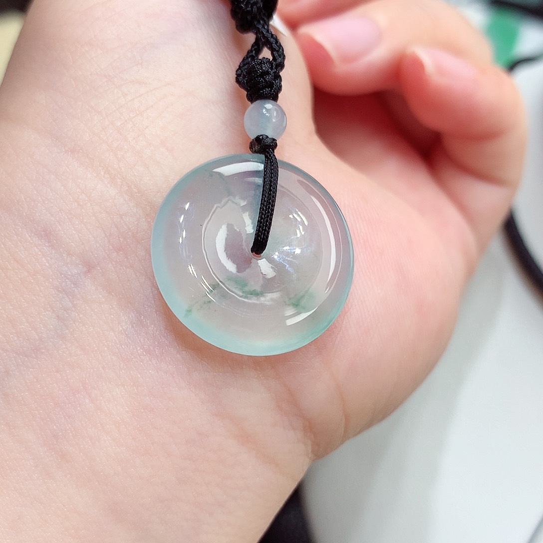 颈饰未镶嵌翡翠翡翠24，20.8/4.3