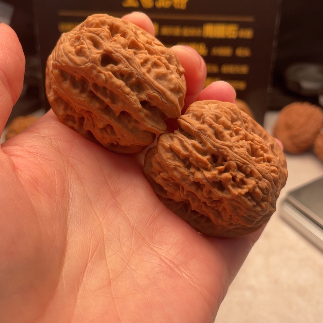 文玩核桃把件嘎**气将军膀38