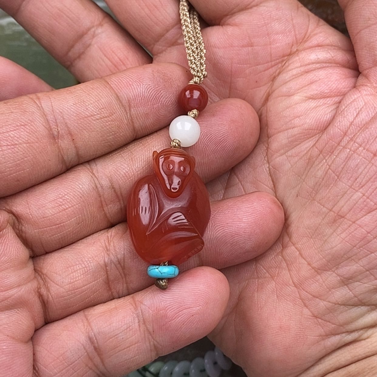 【闪购商品】未镶嵌颈饰玛瑙/玉髓用****8