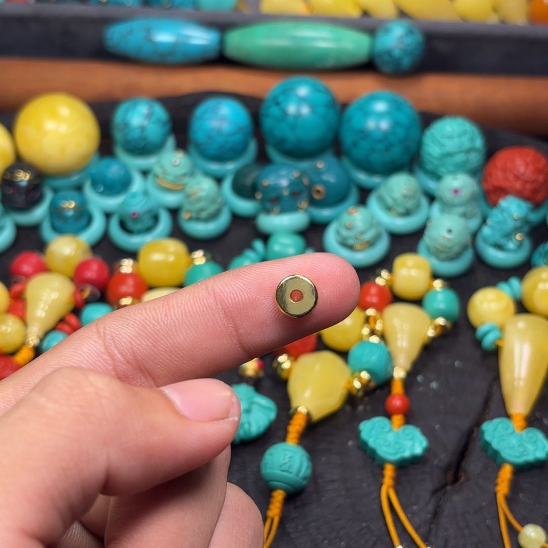 玛瑙/玉髓未镶嵌珠宝半成品卡8金隔片厚10片哈哈