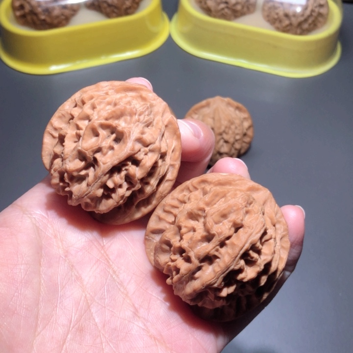 文玩核桃把件42苹果园