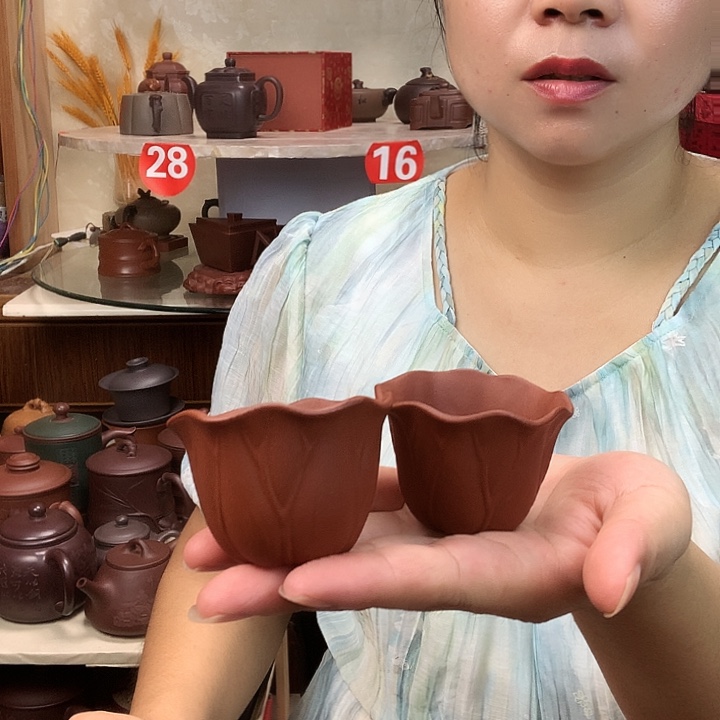 陶宜兴紫砂壶艺术茶杯