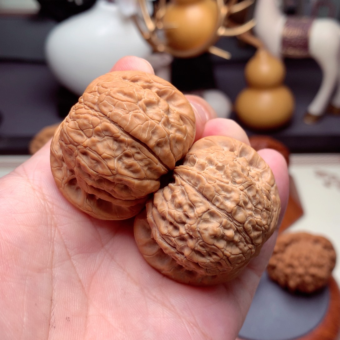 文玩核桃把件醉*桥血麒麟全品  1号