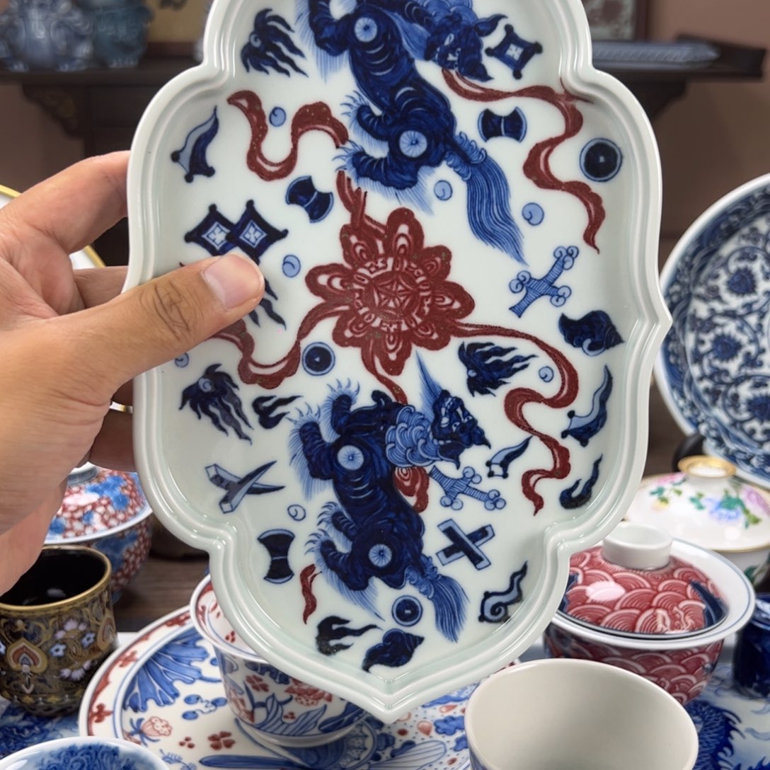 K***7瓷片景德镇手工手绘陶瓷