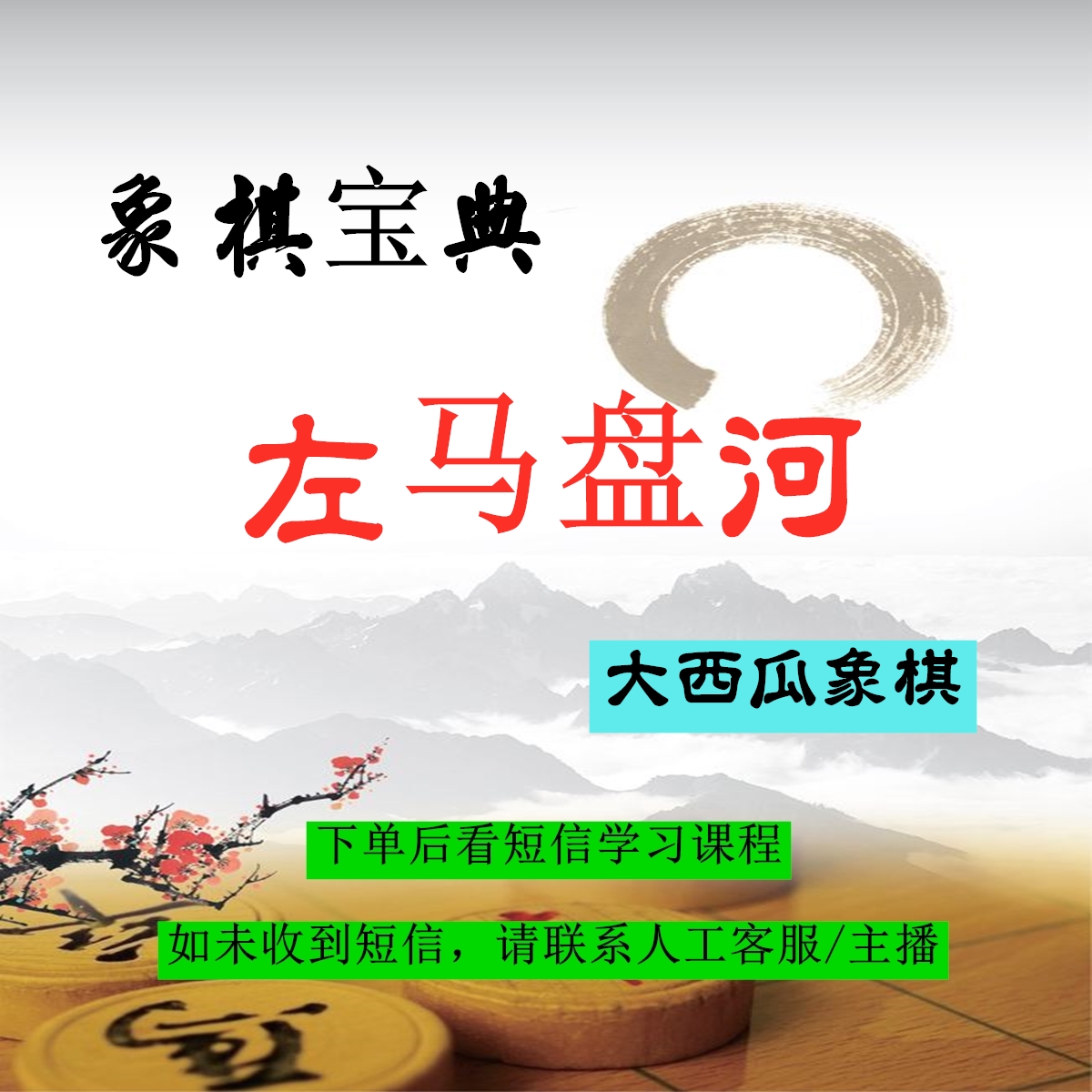 象棋宝典：新式左马盘河（点击短信链接学习课程）-25051107954