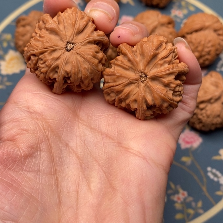 文玩核桃把件快****P三棱