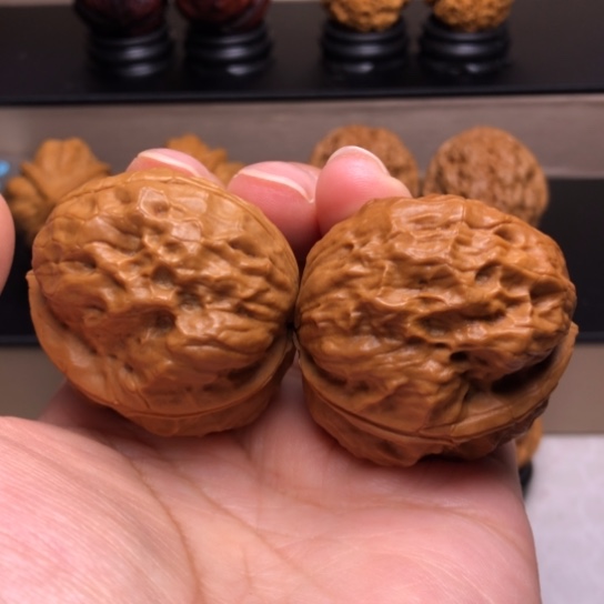 文玩核桃把件玄武大帝23