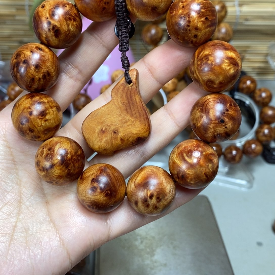 柏木（崖柏）手串/手链沧**烟