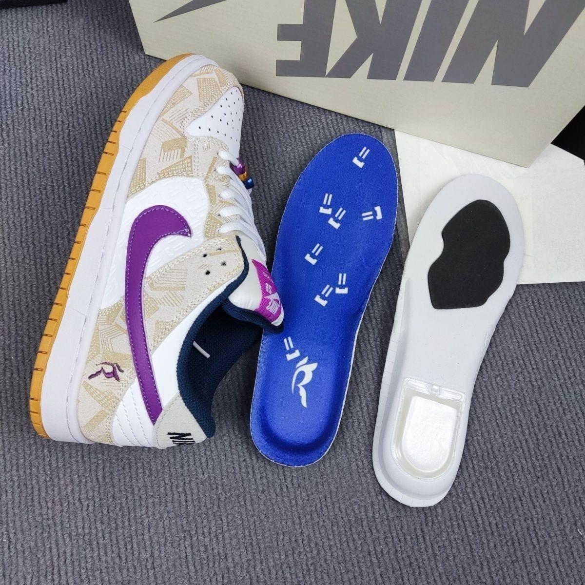 奥特【折扣清仓】dunk蓝紫鸳鸯联名板鞋拼接男女情侣同款低帮潮流运