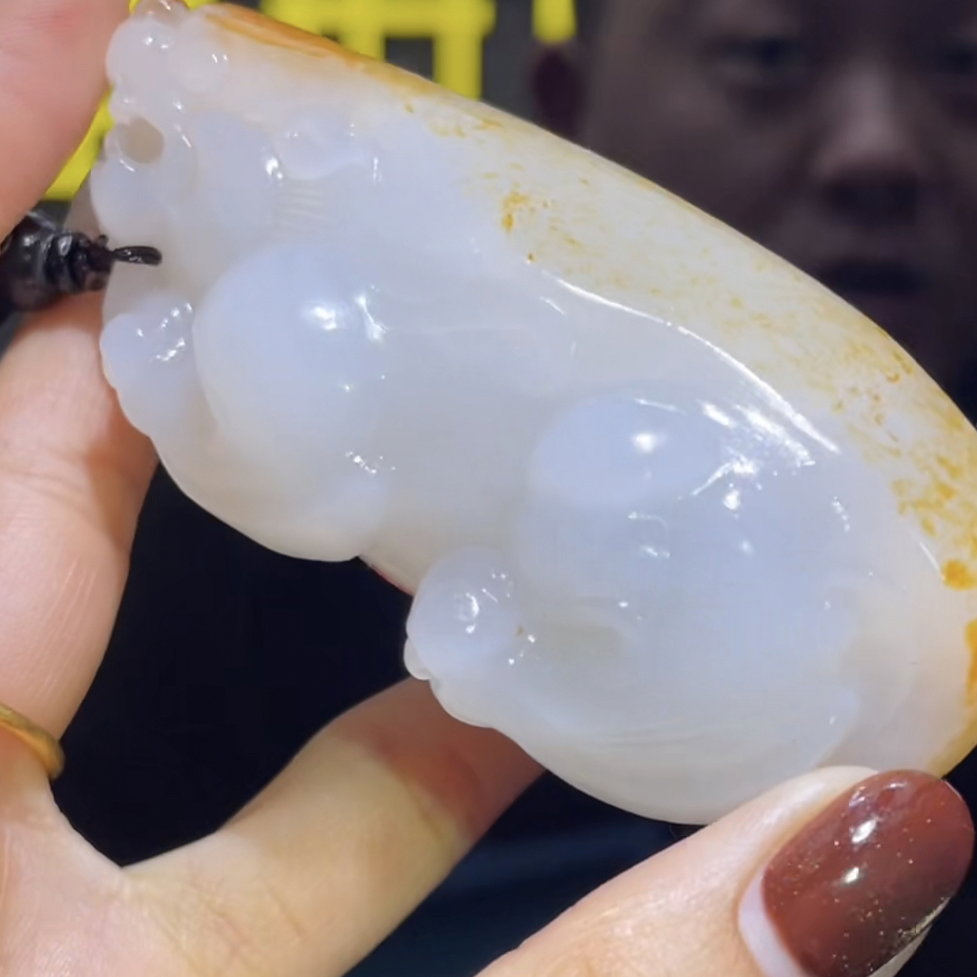 手把件货玉石把玩件文玩摆件