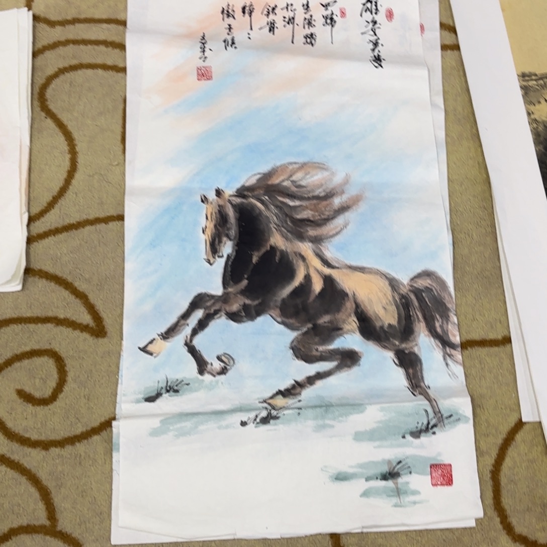 国画杨志杰三尺作品艺