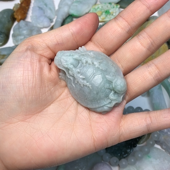 平***乐定制翡翠未镶嵌翡翠