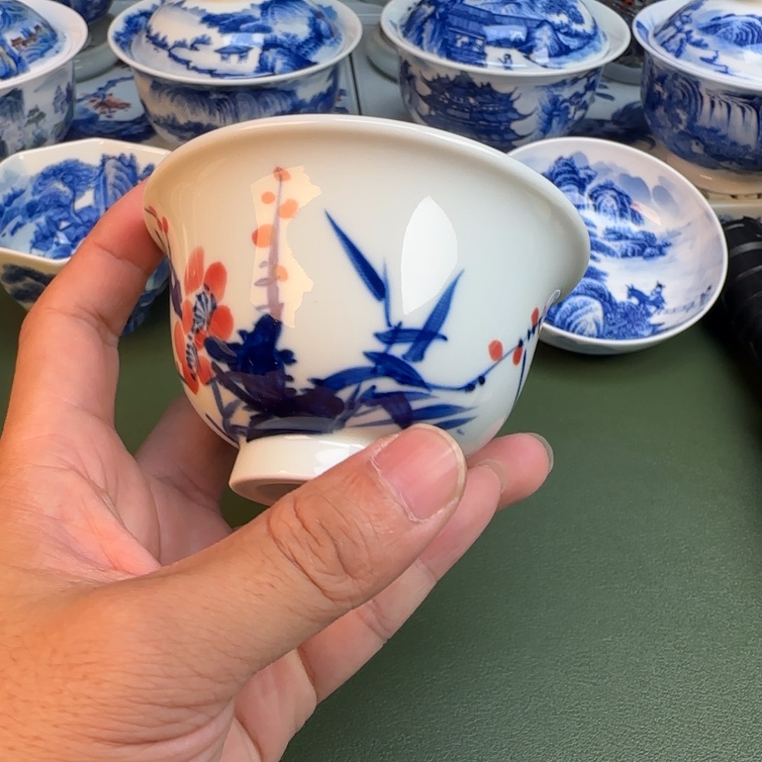 纯手工纯手绘茶具99