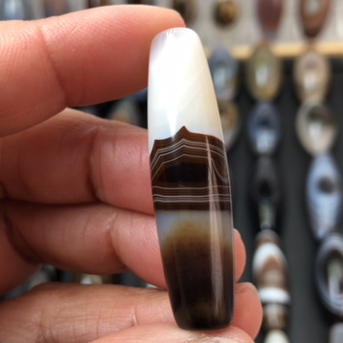 玛瑙/玉髓未镶嵌吊坠(不含链)