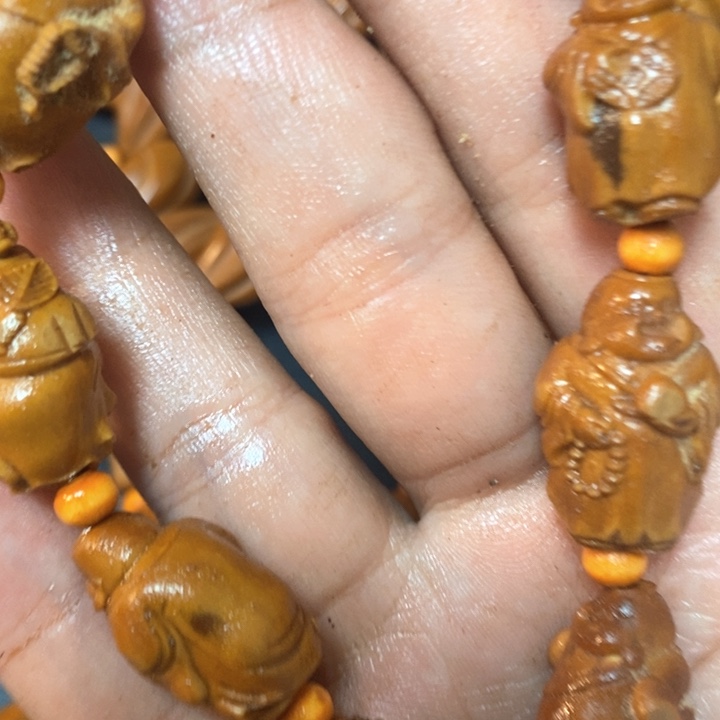 橄榄核手串/手链橄榄微瑕站立米勒