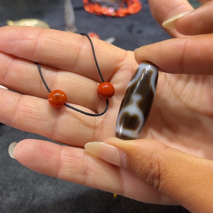 玛瑙/玉髓珠子未镶嵌s**y