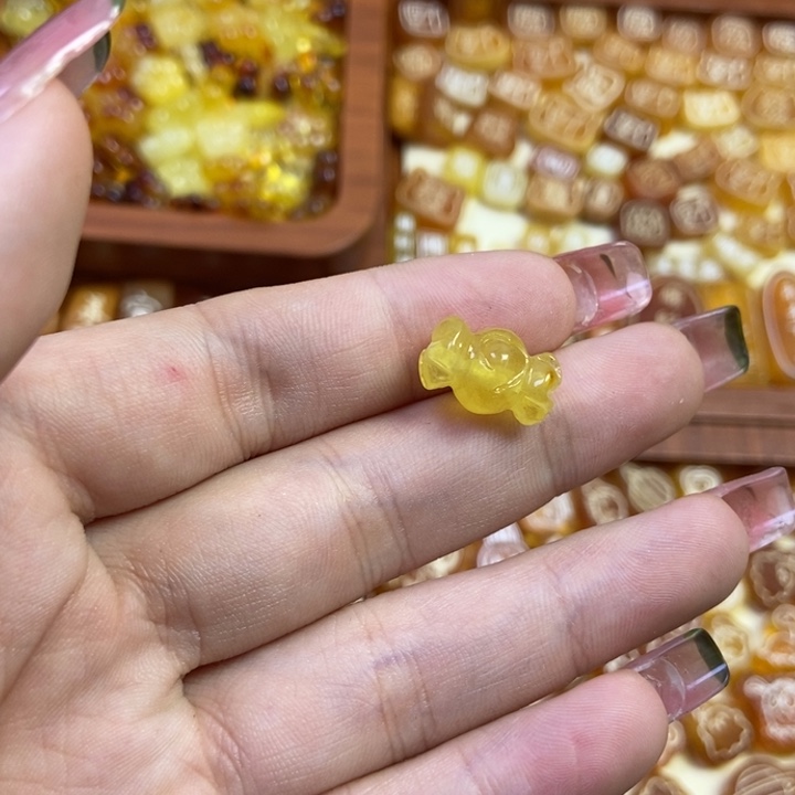 琥珀未镶嵌珠宝奇石糖果