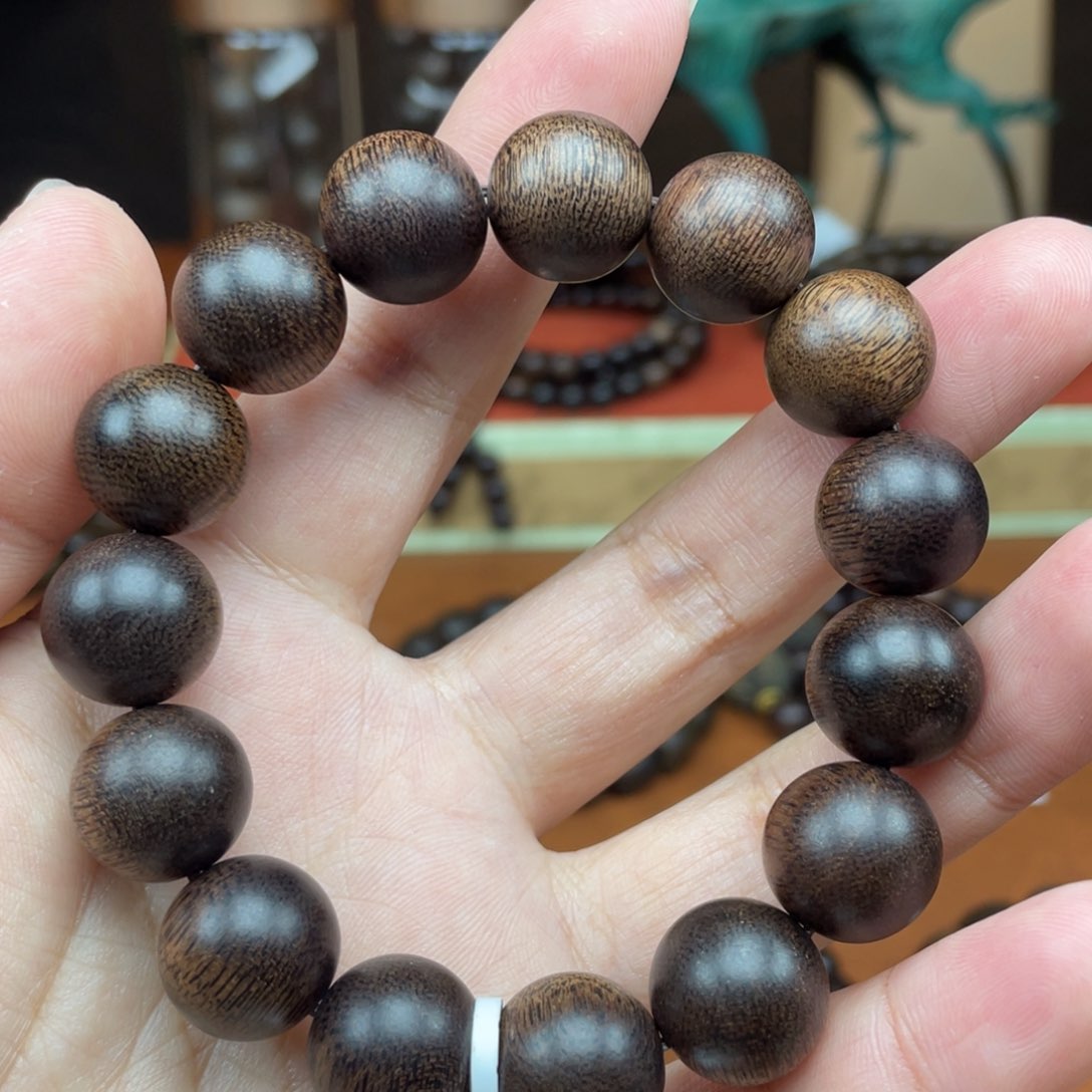 沉香手串西**窗越南富森红土瘤疤