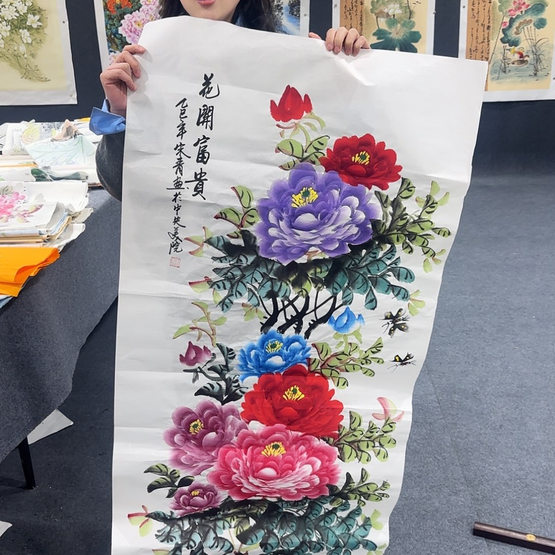 国画超级好看的一幅国画作品