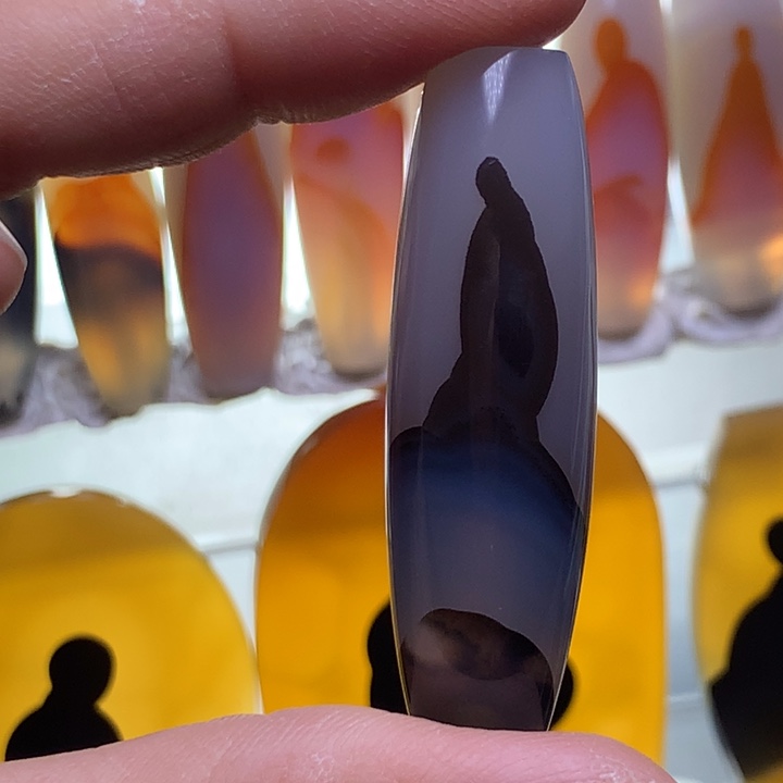 玛瑙/玉髓颈饰未镶嵌131