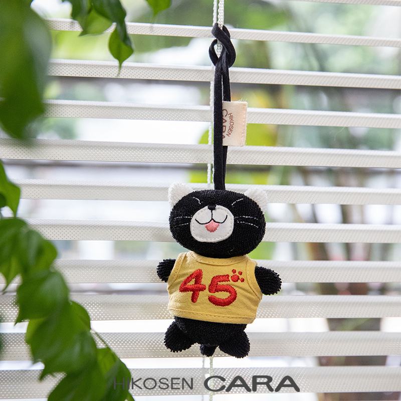 HIKOSEN CARA卡拉猫45周年酷罗猫挂饰公仔配饰女包书包钥匙小挂件