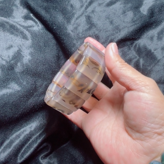 玛瑙/玉髓手链未镶嵌老**超