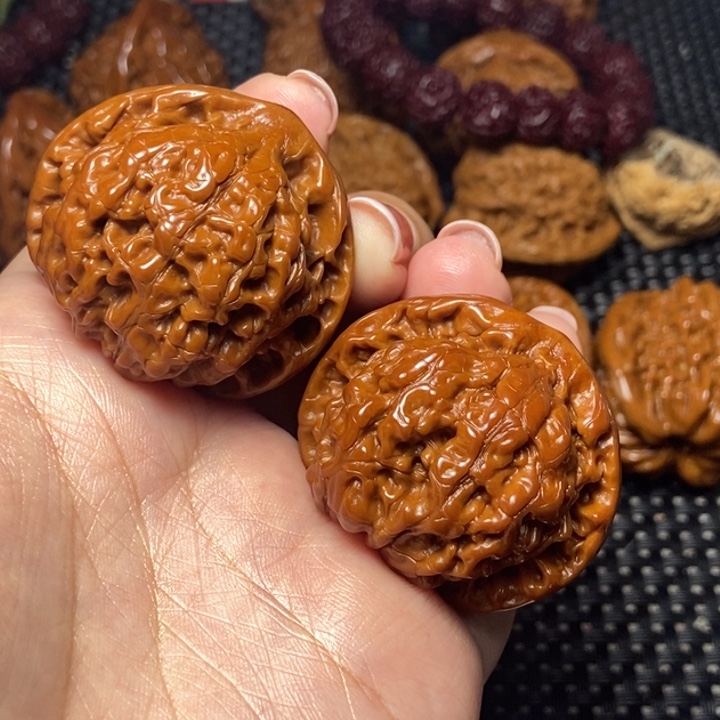 把件文玩核桃官帽