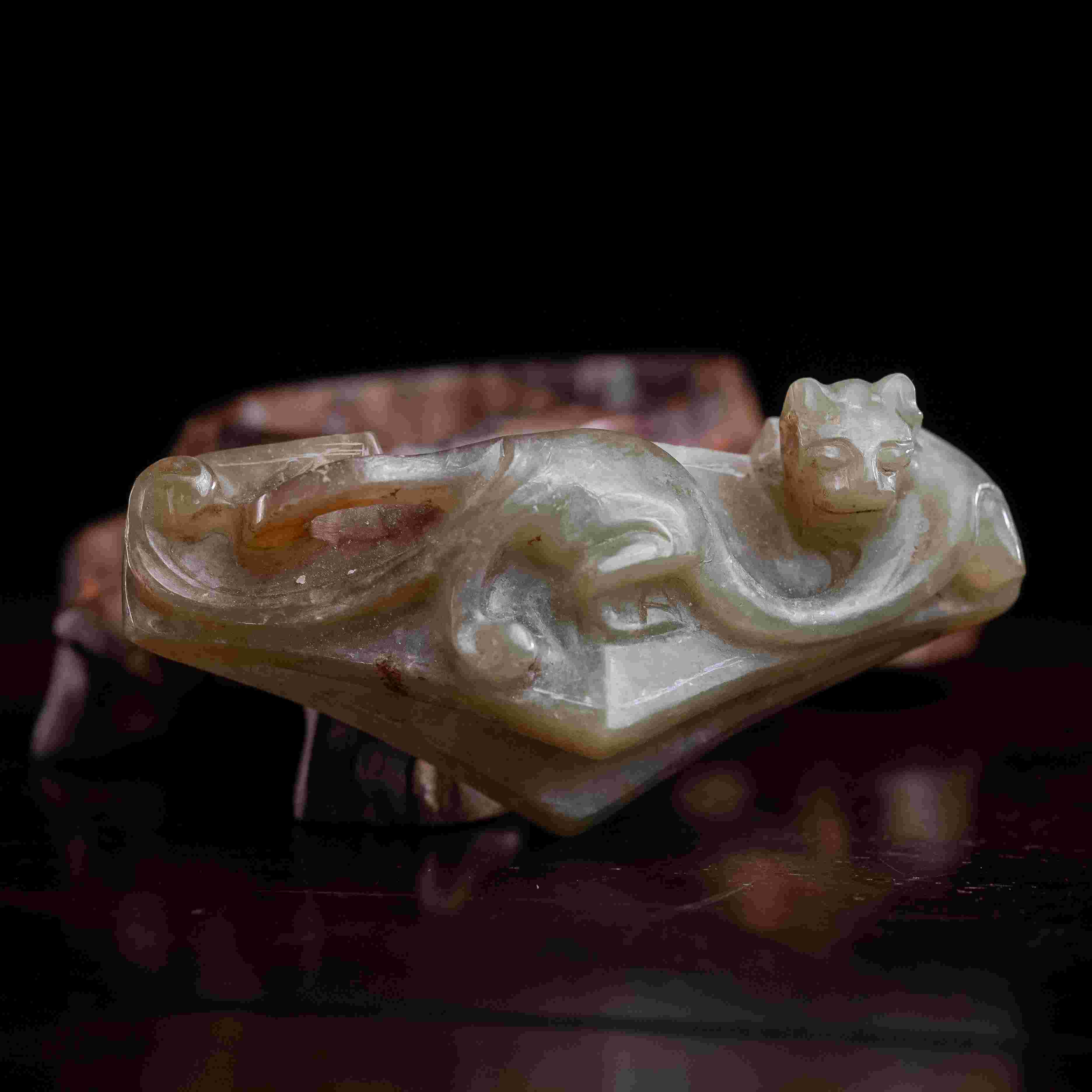 1933明代和田玉玉剑饰组件2151