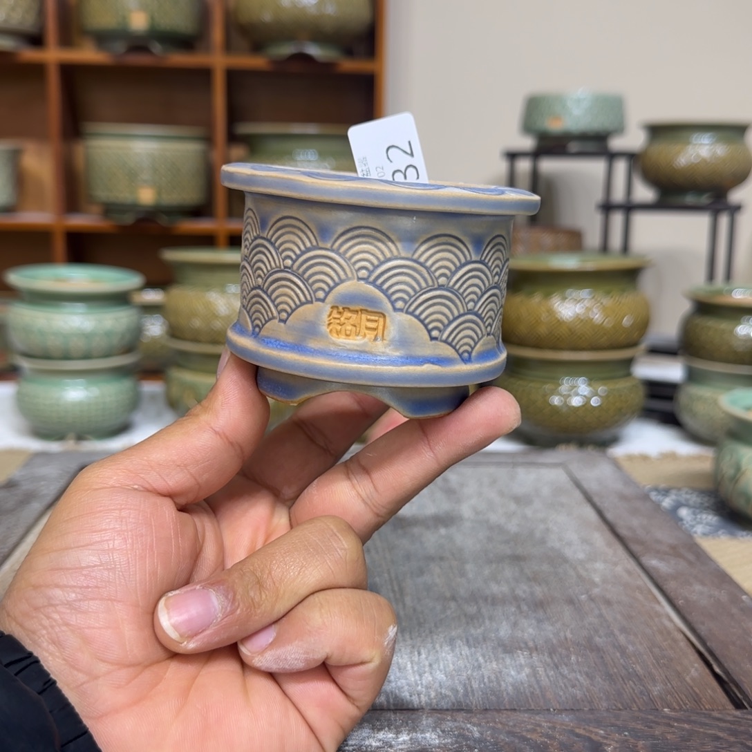 手工花盆 032 内口口径 6cm 