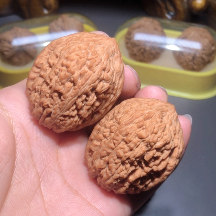 文玩核桃把件36大蒜头