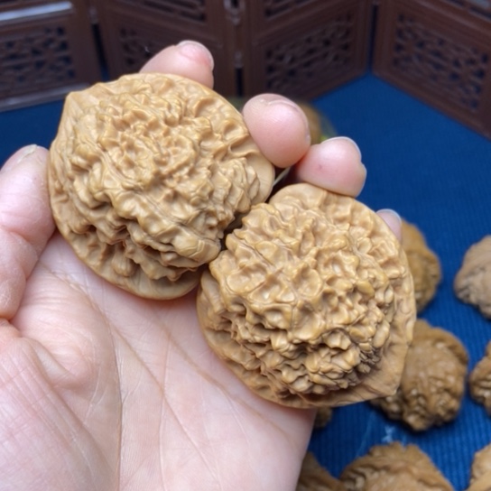 文玩核桃把件官帽46