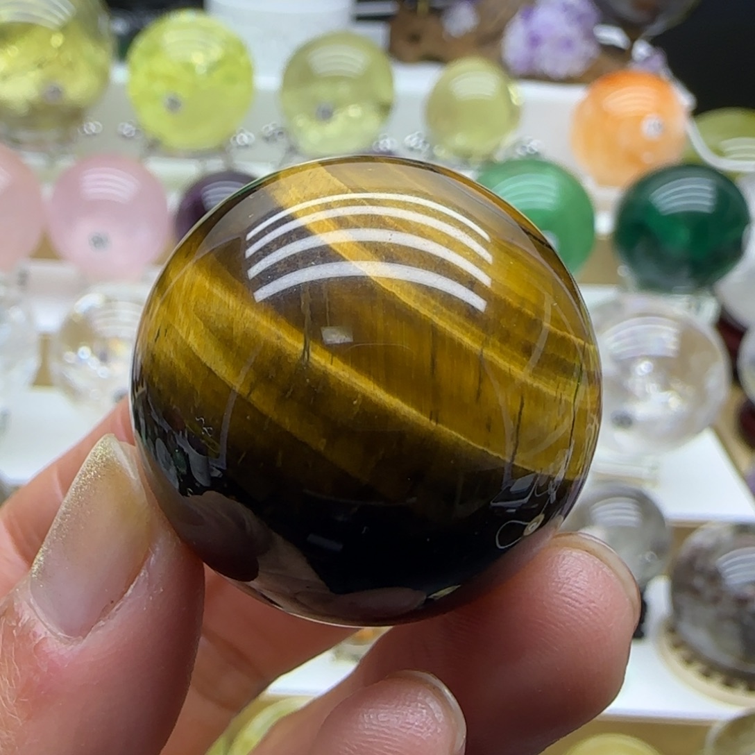 未镶嵌水晶珠宝半成品34.2mm微瑕