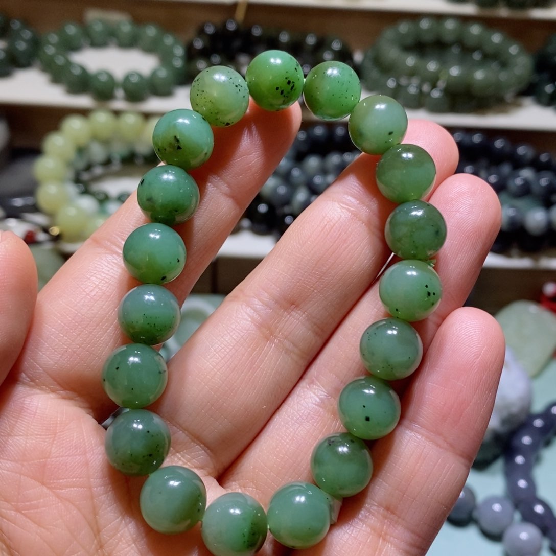 和田玉手链未镶嵌