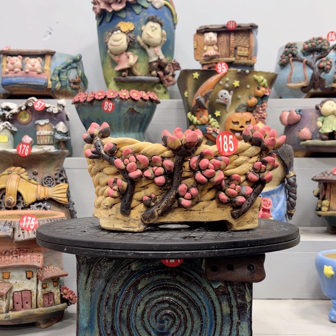 陶瓷福利185 号陶然花盆