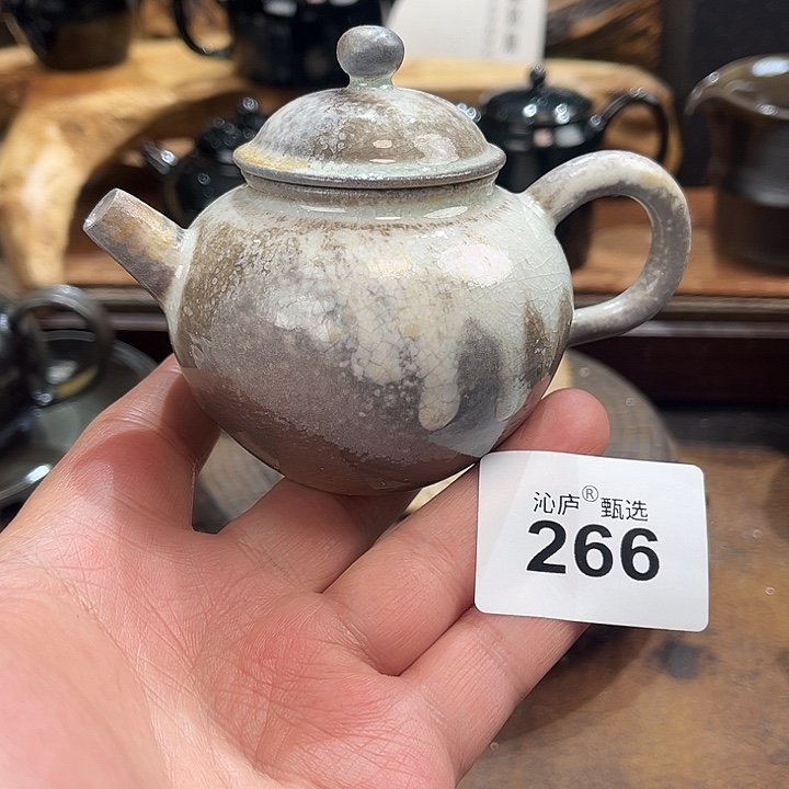 沁庐柴窑古法柴烧全手工茶具