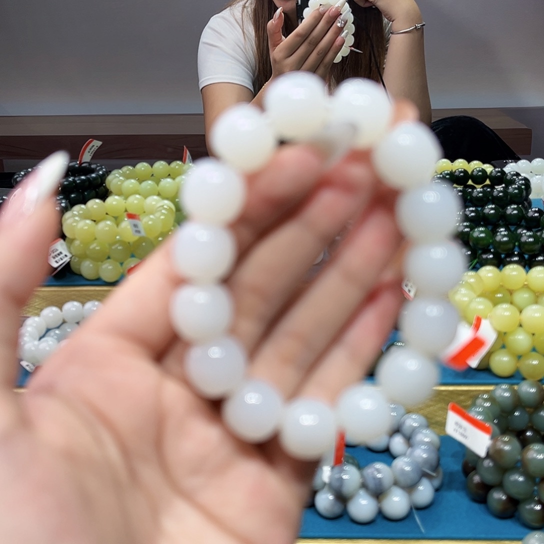 手链未镶嵌和田玉纯天然和田玉新疆且末天泰料k14