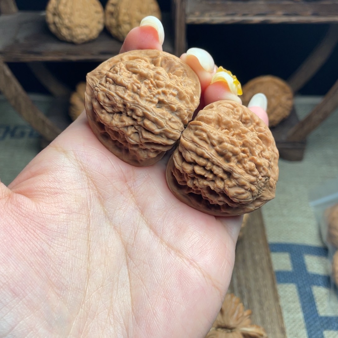 文玩核桃吊坠39全品平谷凹底