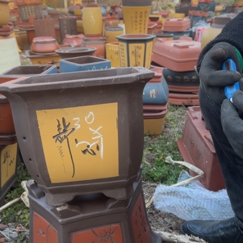 红陶紫砂花盆盆景盆栽