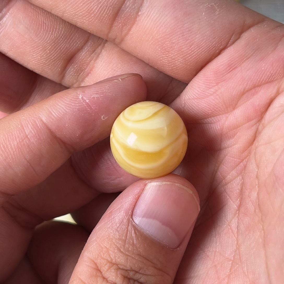 琥珀裸石未镶嵌蜜蜡浓蜡特色妖花18加圆珠