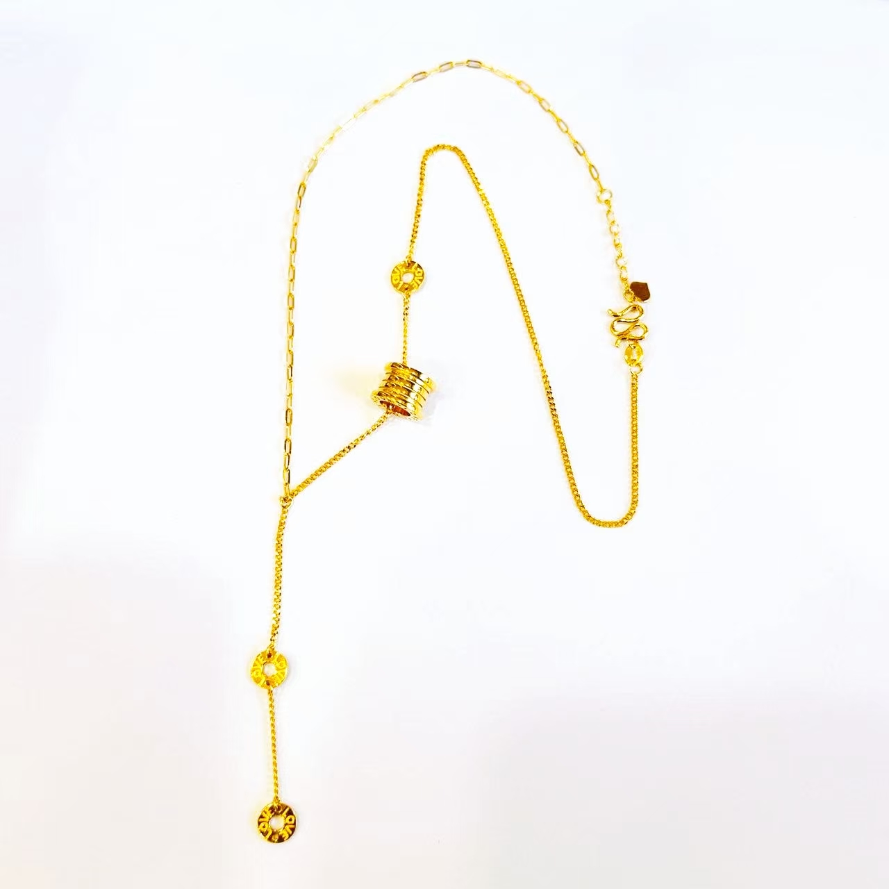 坠链均足银 足银套链 104