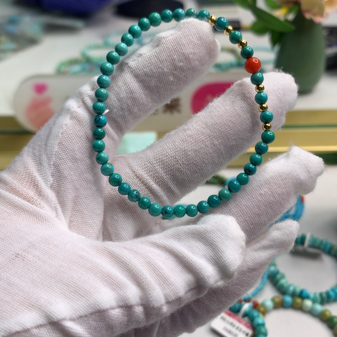 未镶嵌绿松石配饰