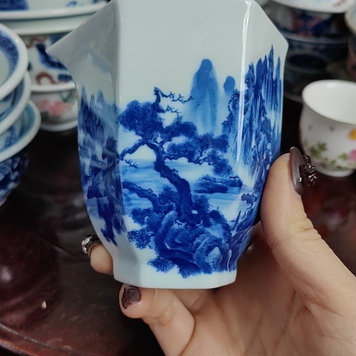 手工绘画柴窑手绘