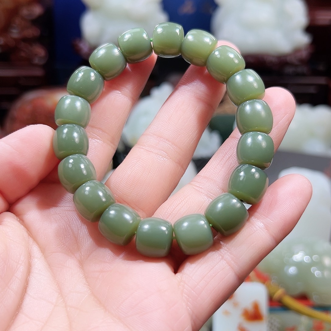 未镶嵌手串和田玉（糖玉）