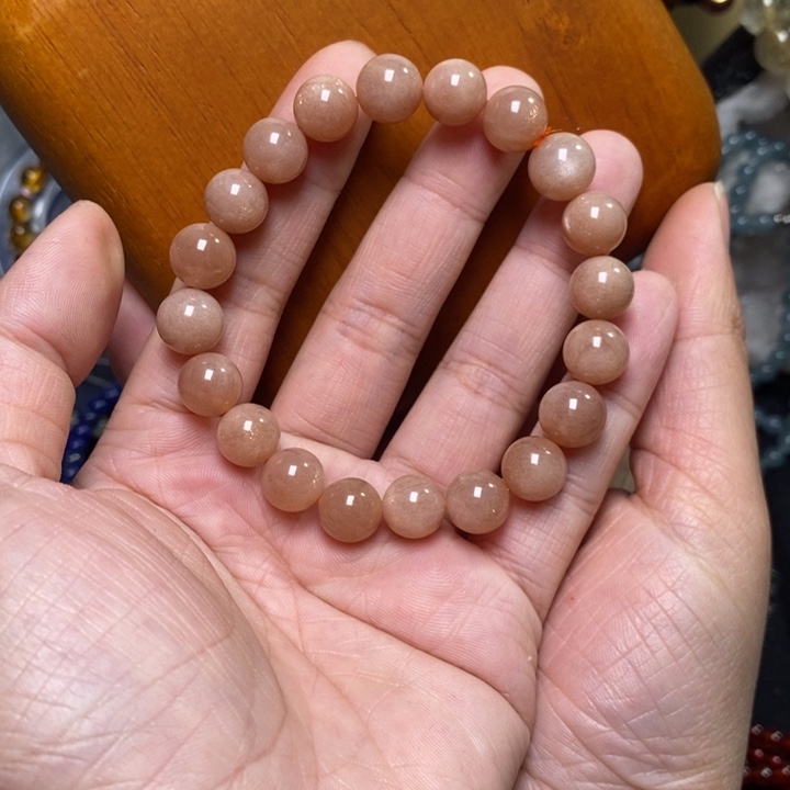 长石手串未镶嵌手串